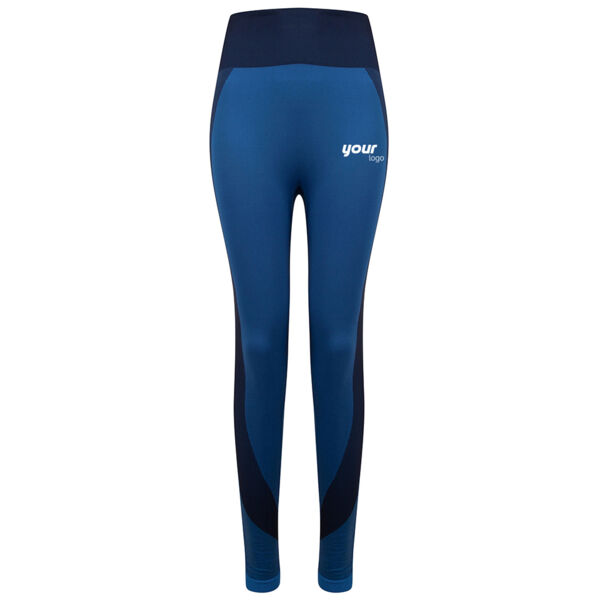 Gyms  - Seamless Panelled Leggings Thumbnail